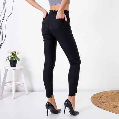 Black women's jeggings - Clothing