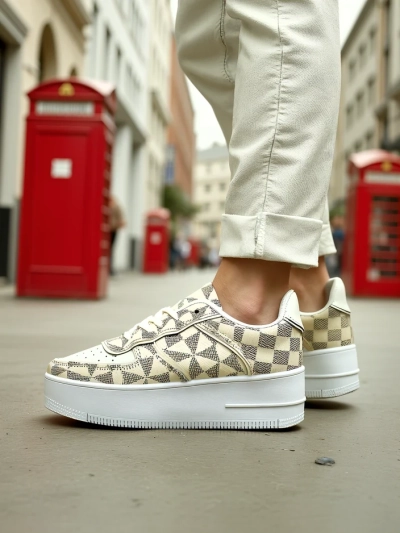 Royalfashion Women's sports shoes with Ozofio print