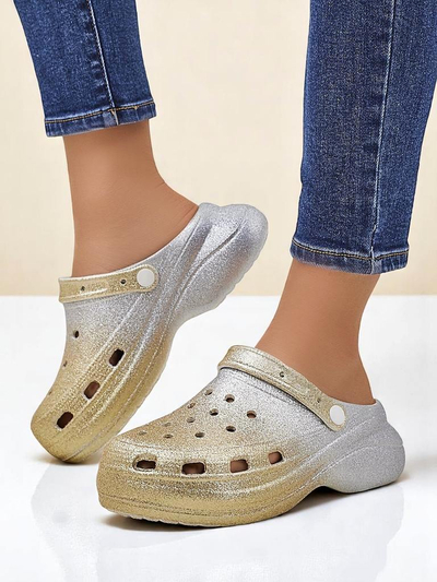 Royalfashion Sieviešu gumijas vasaras sandalēm ar izgriezumiem Dellosa