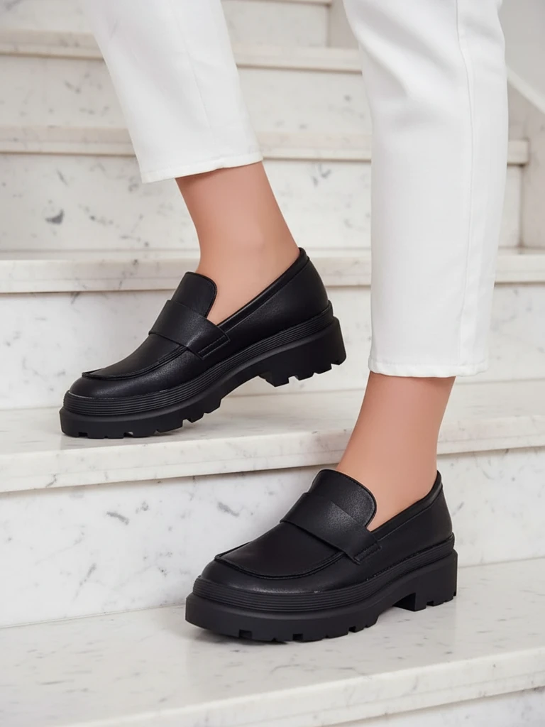Elegante Nero – Pantofi de damă din piele ecologică
