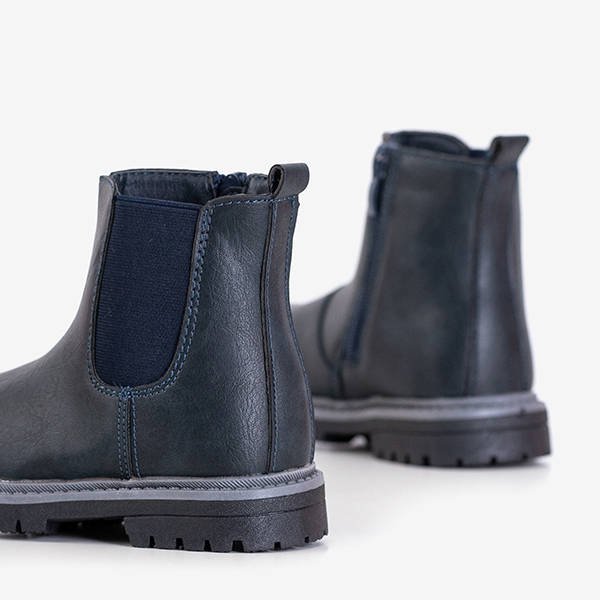 Laszi navy blue children's boots - Shoes
