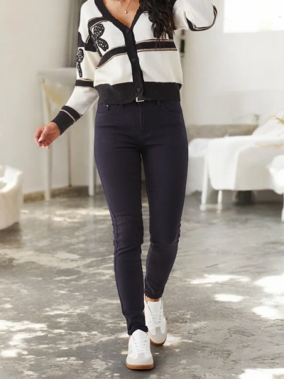 Royalfashion Women's Cotton Skinny Jeans