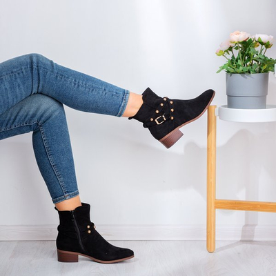 Black Calla ankle boots - Shoes 1