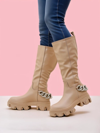 Royalfashion Sieviešu augstpapēžu zābaki Defesisa