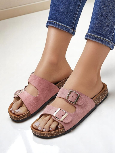 Royalfashion Women's sandals with buckles Foumy