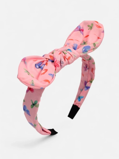 Royalfashion Children's Headband with Bow and Print