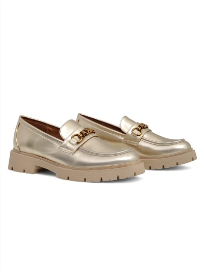 Royalfashion Women's moccasins gold-plated Goldlove