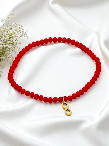 Royalfashion Sieviešu rokassprādze ar bezgalības piekariņu