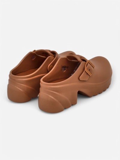 Royalfashion Women's rubber heeled sandals Voxones