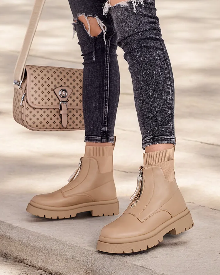 Royalfashion Элегантные женские ботильоны Tezzin