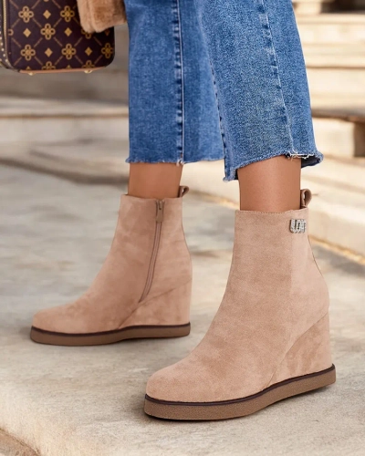 Royalfashion Sieviešu zābaki uz kājiņām Serda