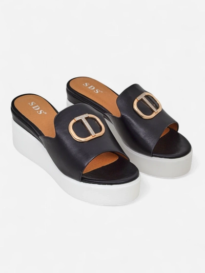 Royalfashion sieviešu šļapales ar platformu Daffin