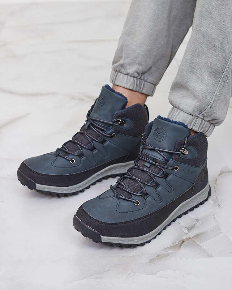 Royalfashion Men's trappers in navy blue Jekouia