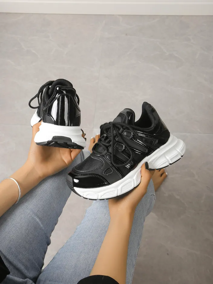 Royalfashion Sieviešu sporta apavi uz biezākas zoles Loness