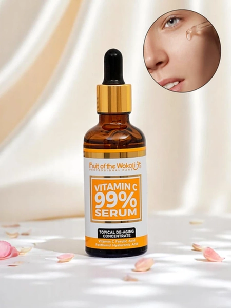 Wokali augļi - Pretnovecošanās sejas serums ar C vitamīnu