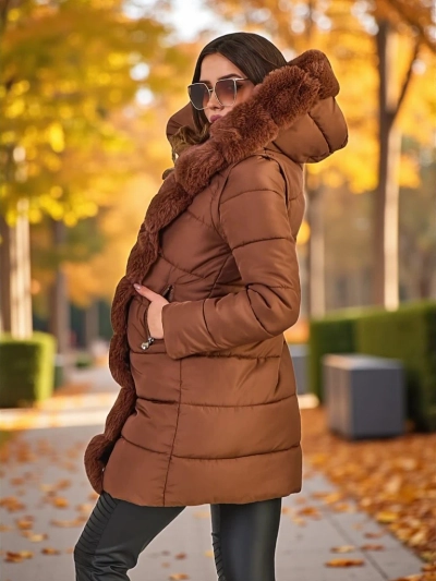 Rojalmodas Sieviešu jaka ar atņemamām piedurknēm