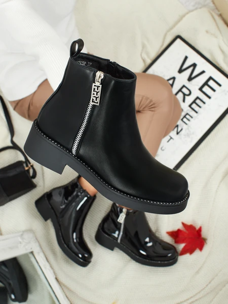 Botki damskie eko skórzane Belvani