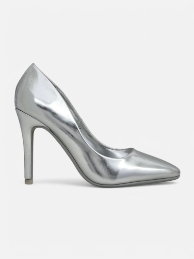 Elegante Silver Stilettos