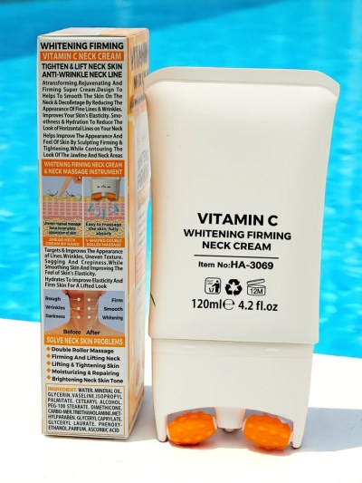 Lifting and Illuminating Neck Cream with Massager