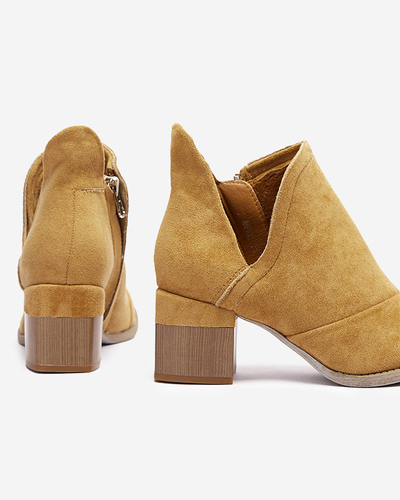 Camel women's insulated boots on the Karela post - Footwear