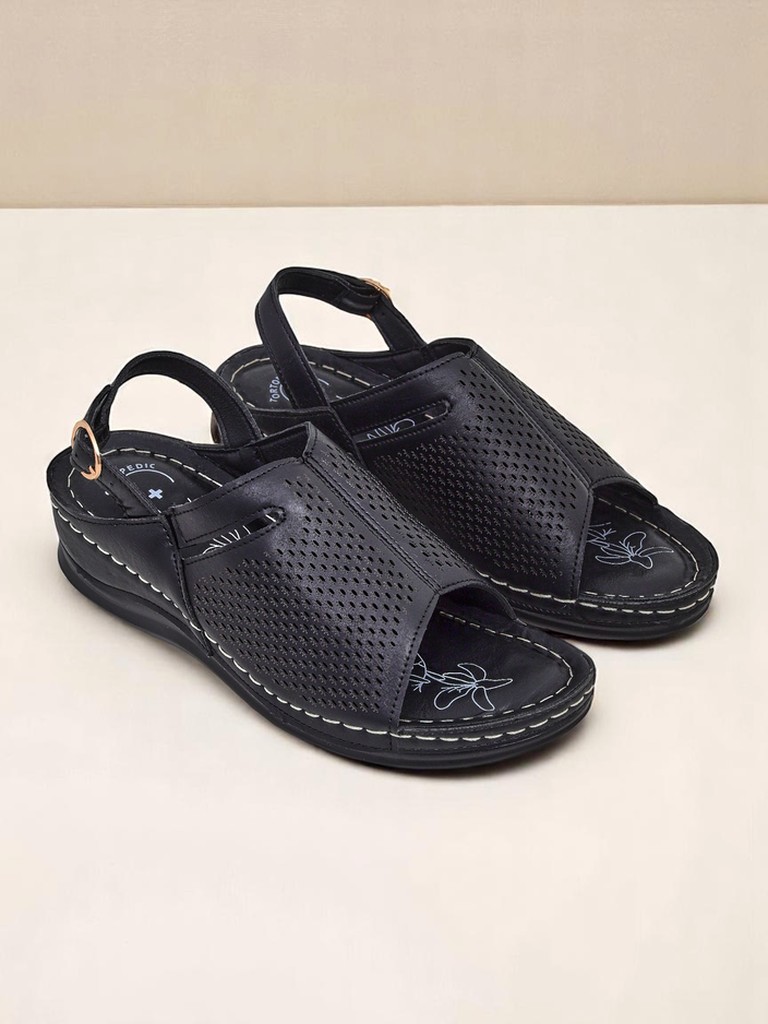 Royalfashion Women's Low Wedge Sandals Mira