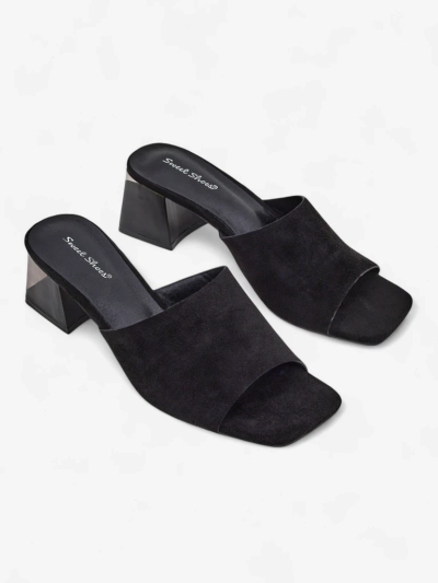 Женские шлепанцы Royalfashion с декоративным каблуком Vollatie