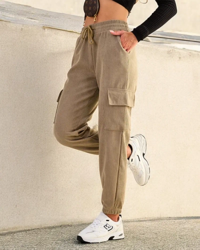 Royalfashion Women's fabric combat pants