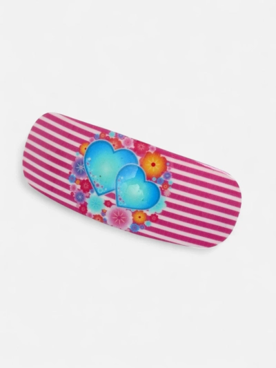 Colorful Children's Hair Clip with Hearts