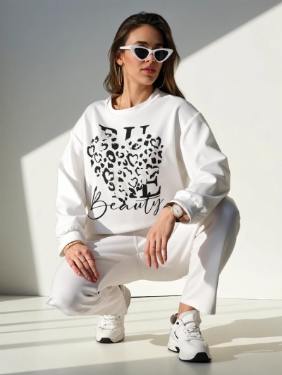 Royalfashion Женский вискозный комплект с принтом