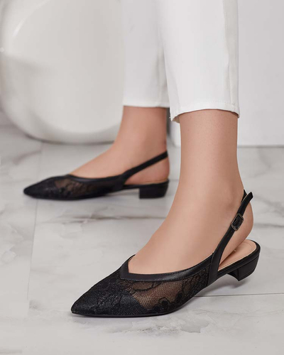 Royalfashion Women's a'la ballerina sandals with lace Benoce