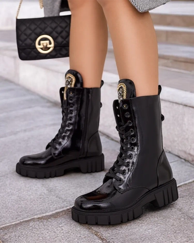 Royalfashion Sieviešu Operre mežģīņu zābaki