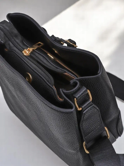 Royalfashion Square handbag made of eco-leather