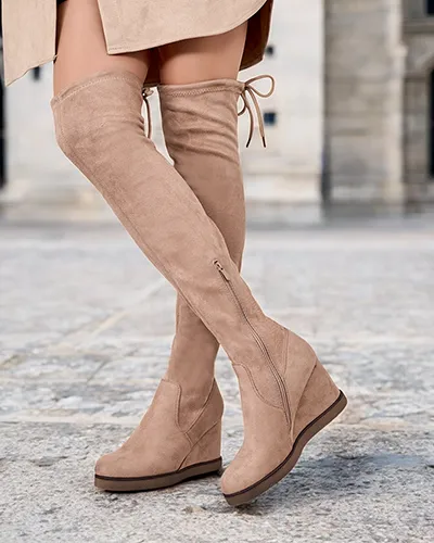 Royalfashion Sieviešu augstpapēžu zābaki Romino