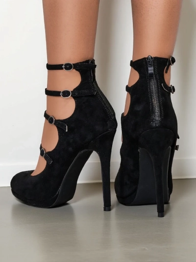 Royalfashion Женские туфли на шпильках с ремешками Celose