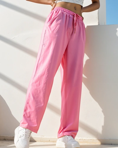 Royalfashion Хлопковые прямые женские брюки