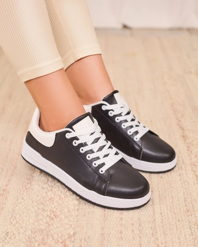 Royalfashion Черно-белые женские спортивные туфли Classic Vibes