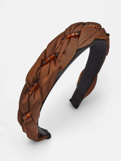 Royalfashion Hairband with Braid and Pearls