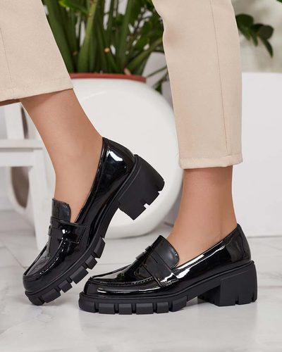 Royalfashion Sieviešu mokasīni uz zema stila Denebel