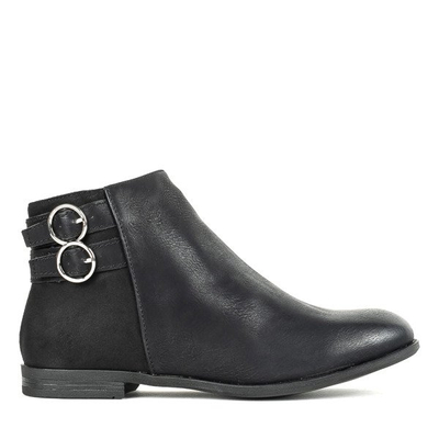 Insulated Jodhpur boots in black Nadette - Footwear