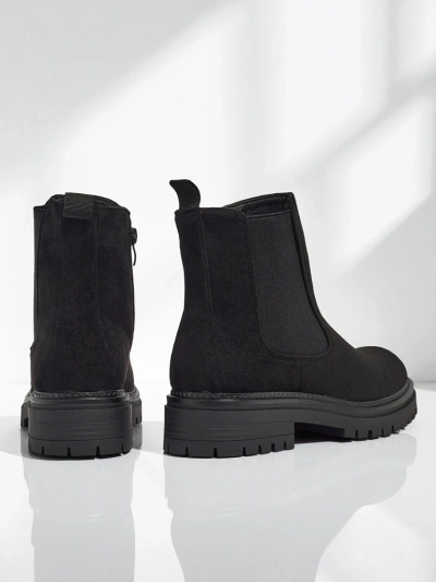 Women's Chelsea boots made of eco-suede Zarelle