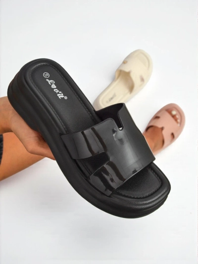 Royalfashion Women's Thick-Soled Flip-Flops Nova Gloss