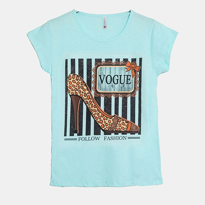 Mint Short Sleeve T-Shirt - Clothing