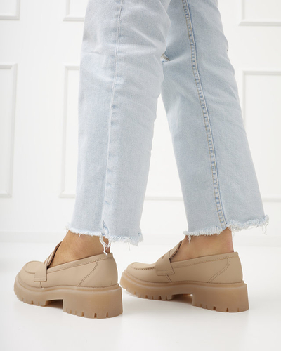 Brown women's shoes Vanocio - Footwear