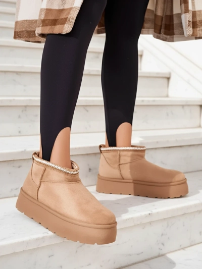 Royalfashion Women's short boots a'la snow boots Xoalla