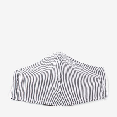 3 layers black face mask - Reusable profiled mask 1