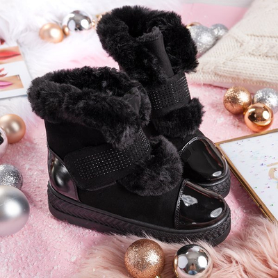 Black Dayna Platform Snow Boots - Footwear