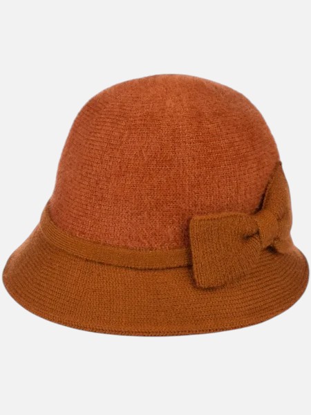 Lady Rose Women's Bowler Hat with Decoration