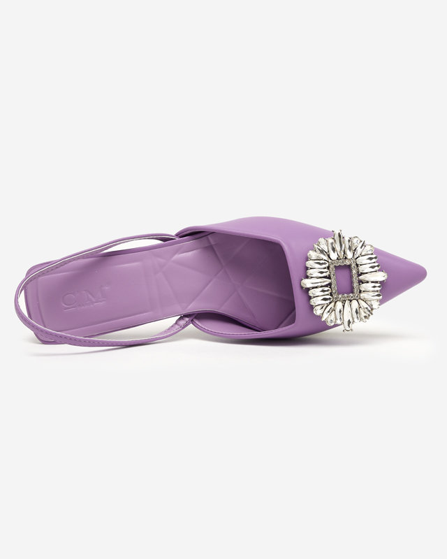 OUTLET Violet women's high-heeled shoes Arga - Footwear