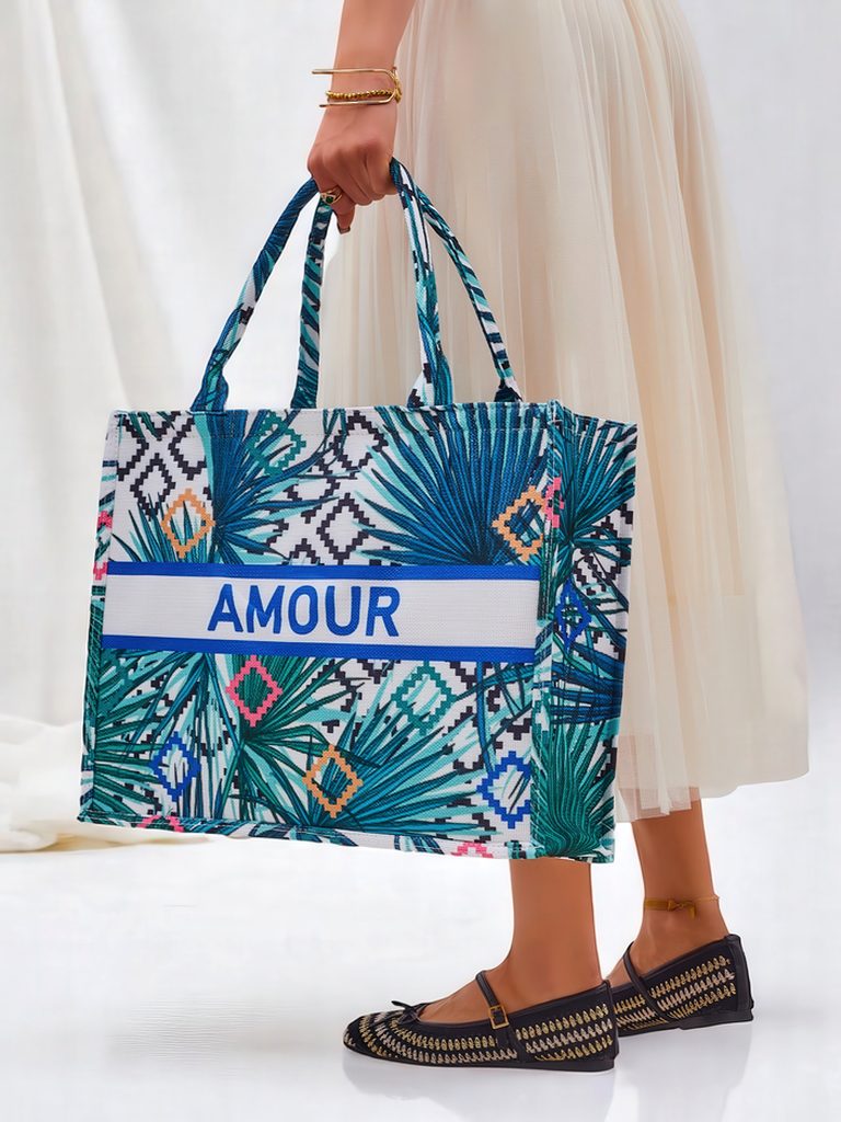 Royal Fashion Fabric Handbag Amour Vibes