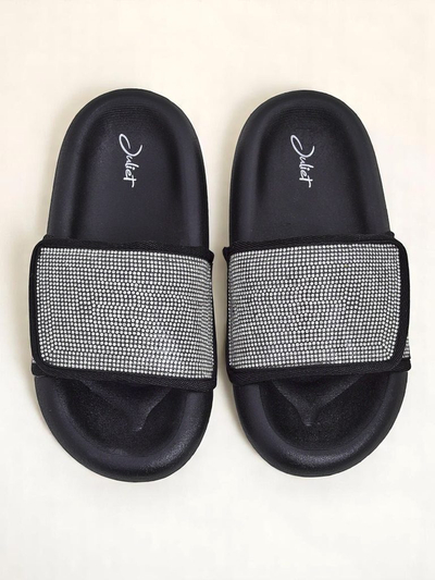 Royalfashion Inaj klapki sur plata plando Sparkle Step